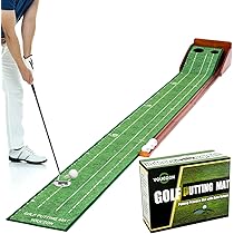 その他 Edison Golf ONE PUTT RETURN MAT Amazon.com : Putting Green Indoor - Golf Putting Mat Putting
